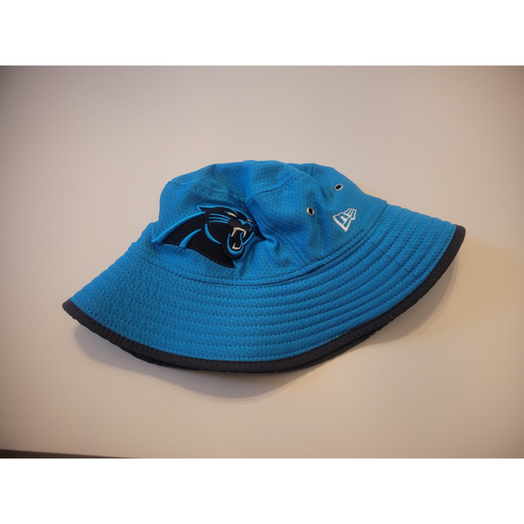NFL Carolina Panthers‎ New Era Bucket/Sun Hat/Cap Blue One Size/OSFM - Picture 1 of 5